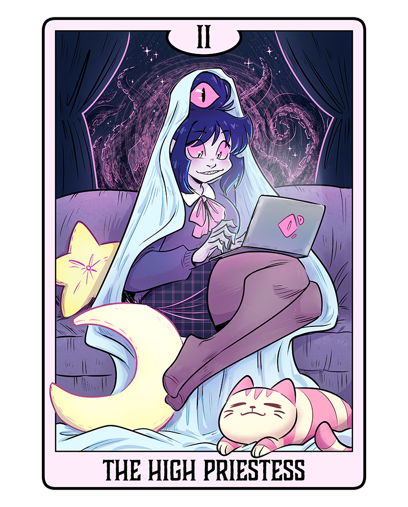 The High Priestess 8x10 print