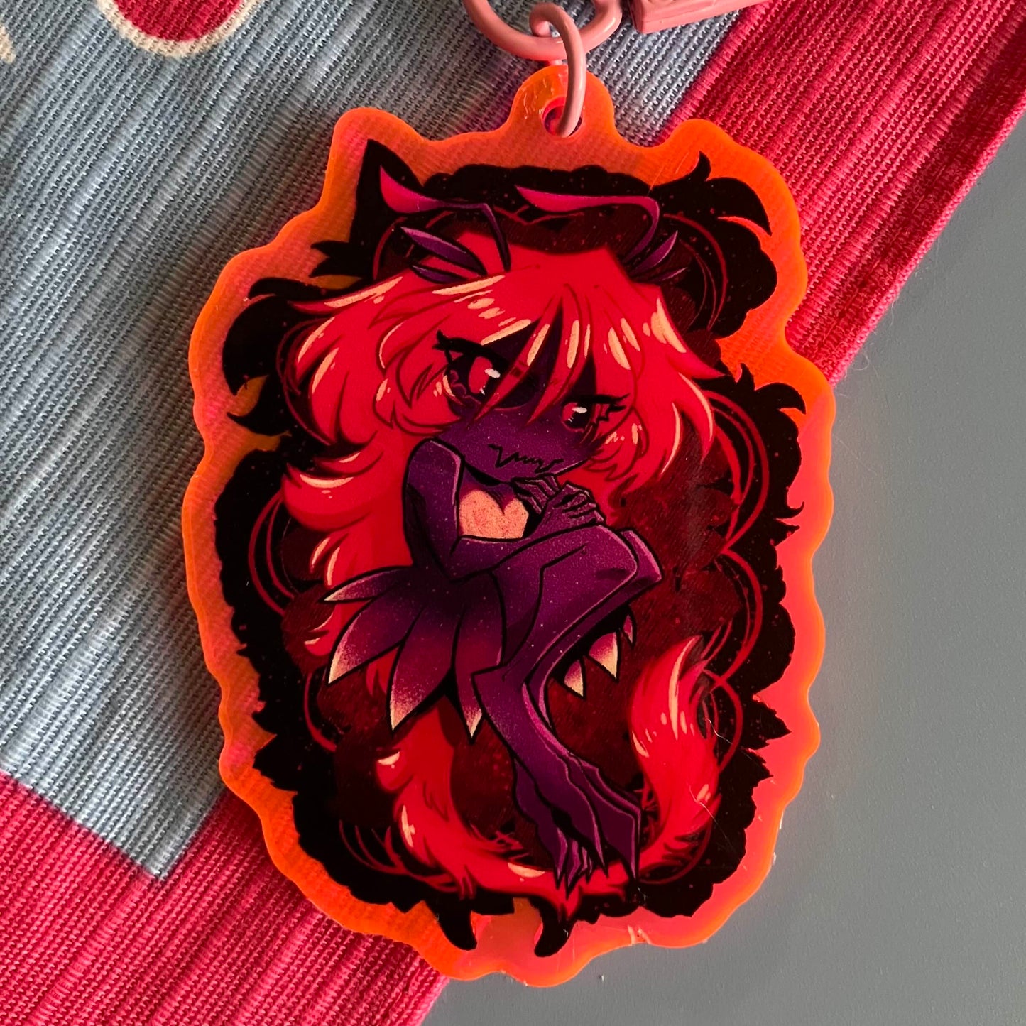 Alice Mimzy Acrylic Charm