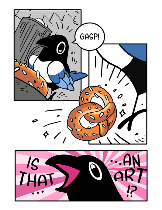 Crow Time 8.5x11 medium prints