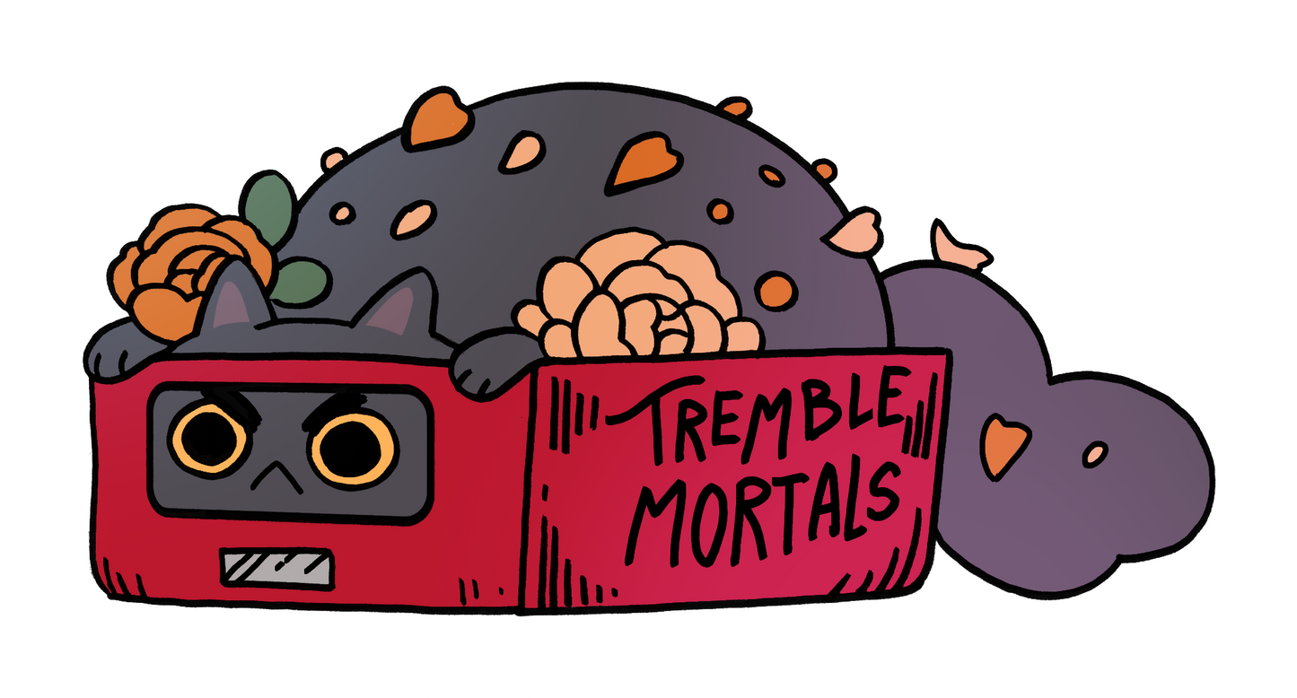 Cat tropes stickers