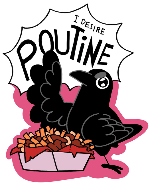 Poutine sticker