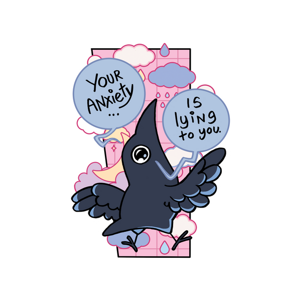 Anxiety sticker