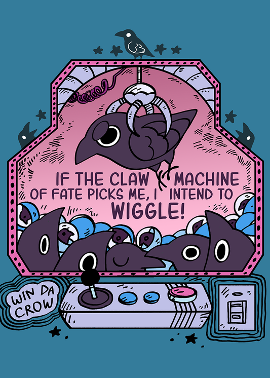 Crow Time 5x7 mini prints