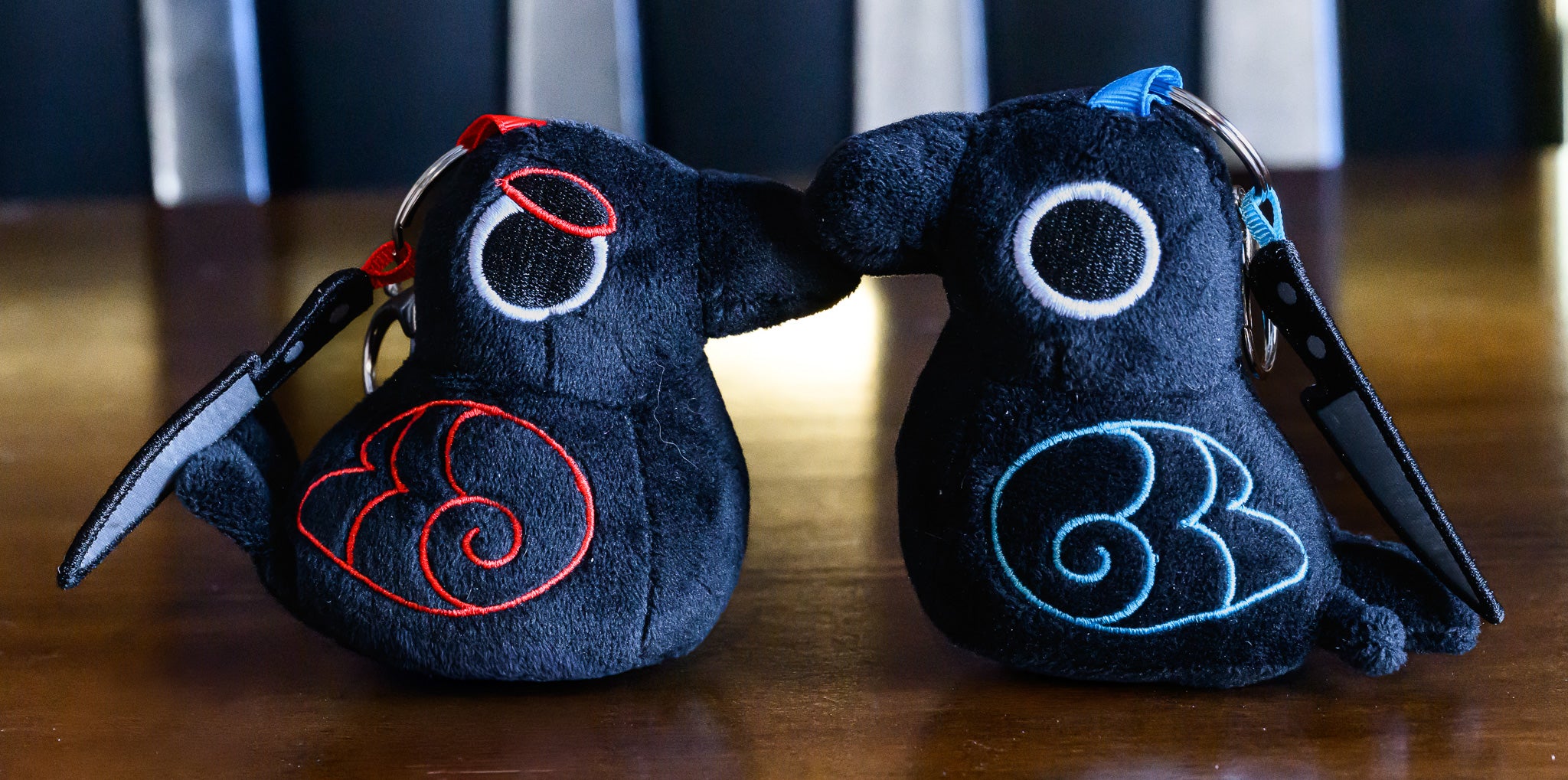 Knife crow plush keychain – Fairylogue Press