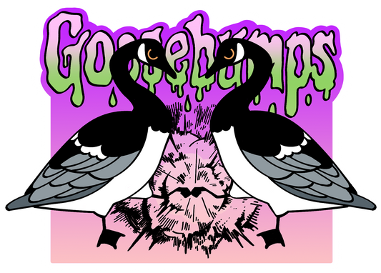 Goosebumps sticker