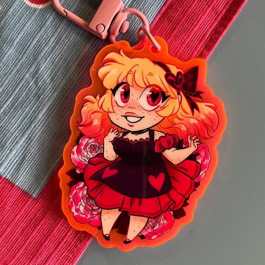 Alice Mimzy Acrylic Charm