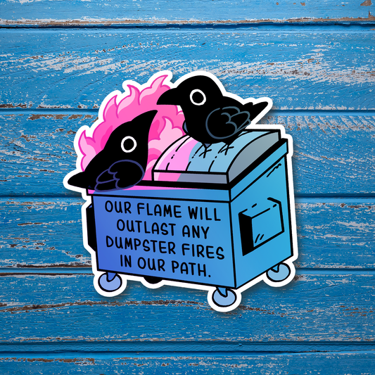 Dumpster sticker