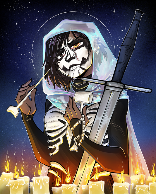 Harrowhark 8x10 print