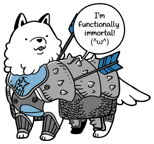 Hound Knight sticker