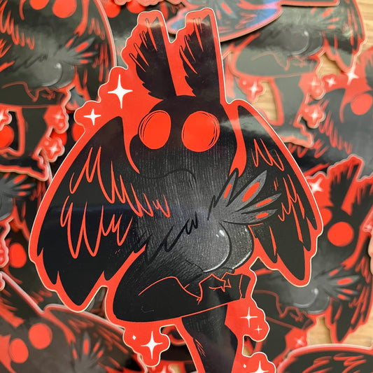 Mothman Booty Sticker