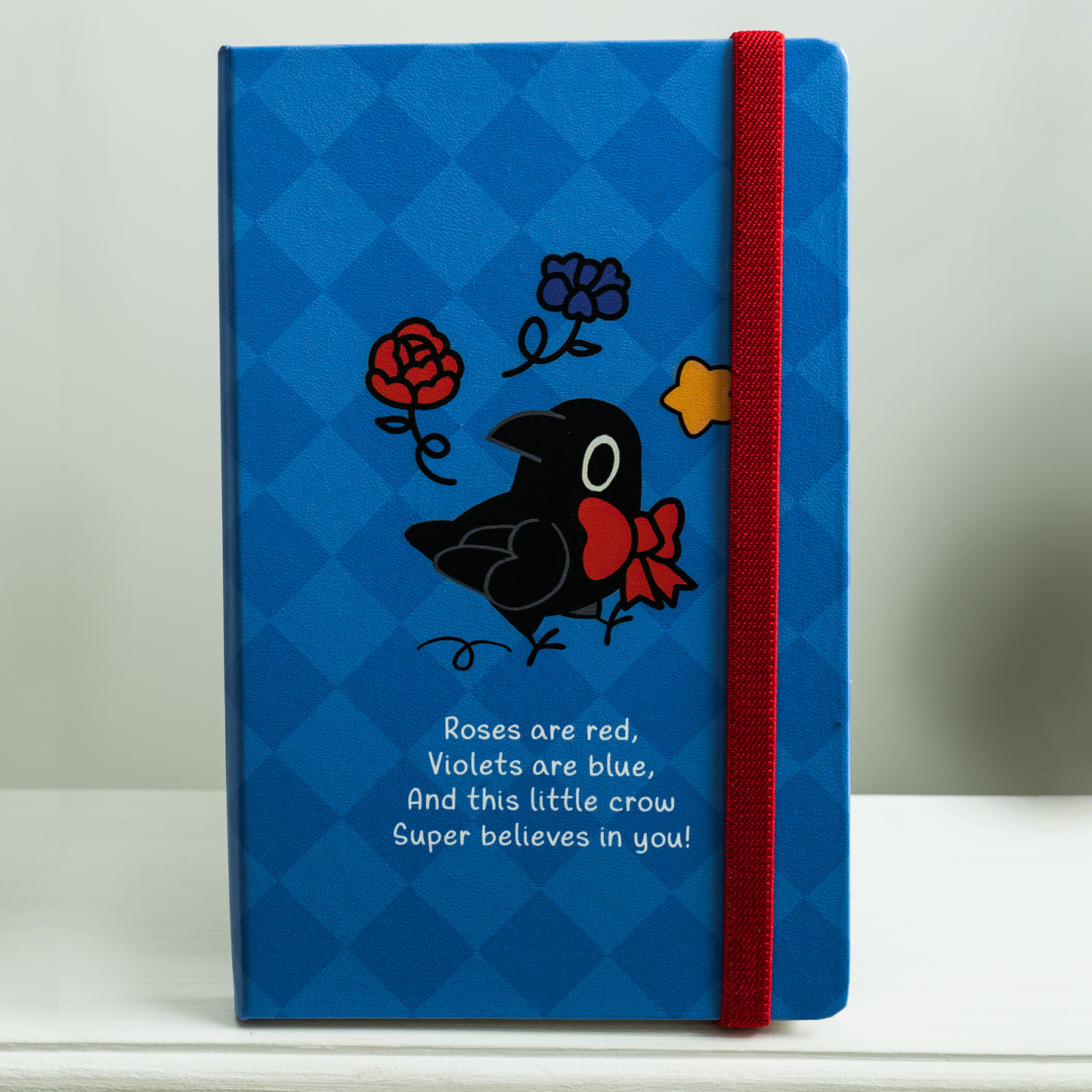Rose are red blank sketchbook