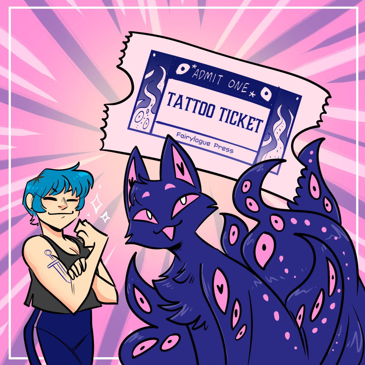 Mishacakes Tattoo Ticket