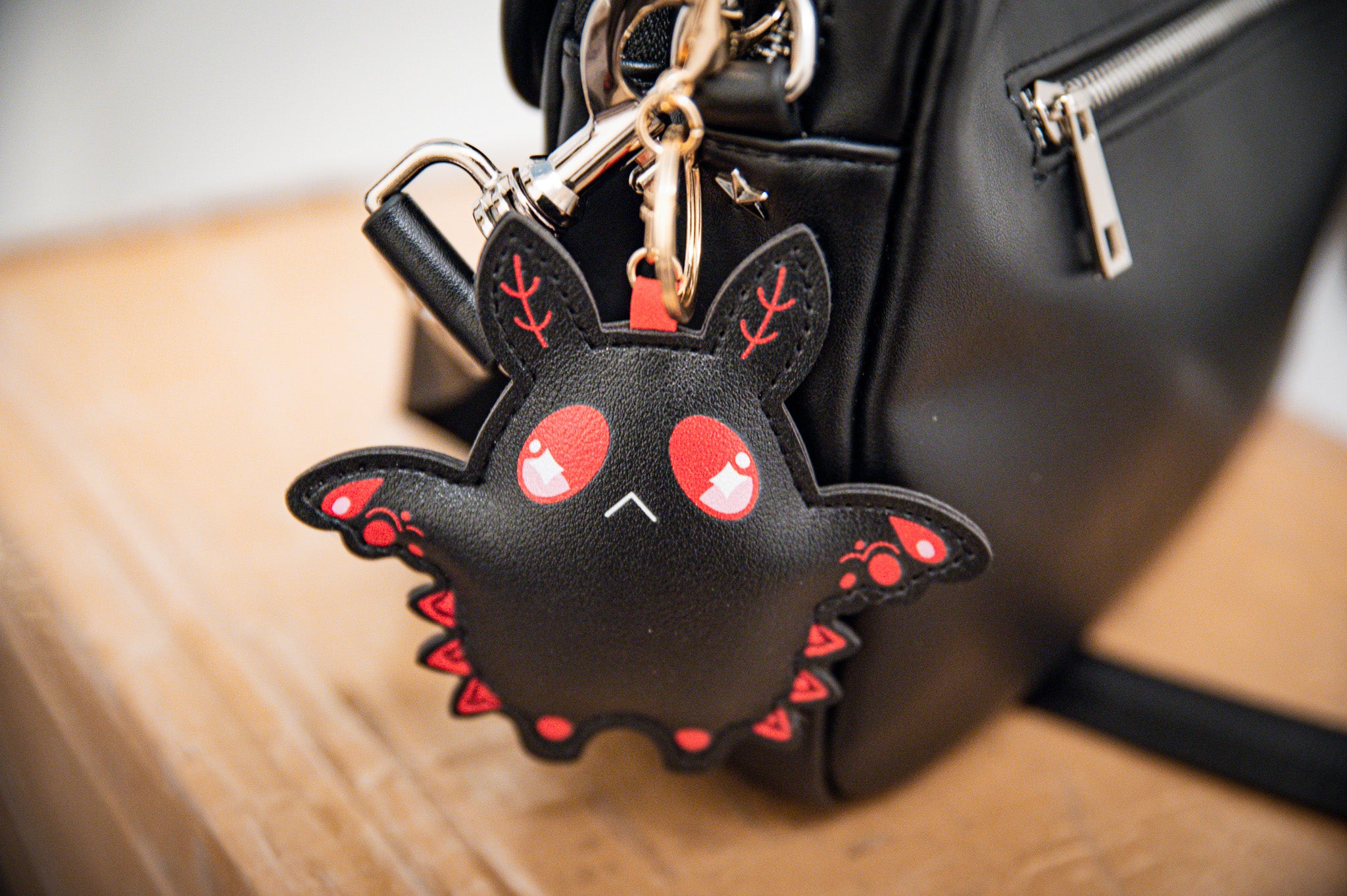 Mothman Key Chain Mothman – Fairylogue Press