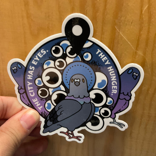 The City Has Eyes sticker