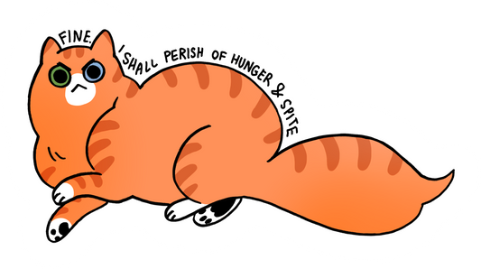 Cat tropes stickers