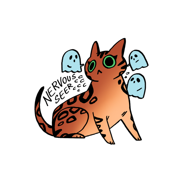 Cat tropes stickers