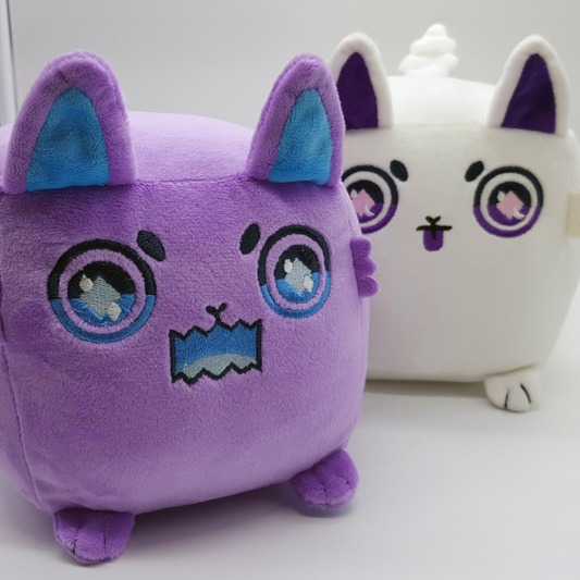 Square Wolf plush